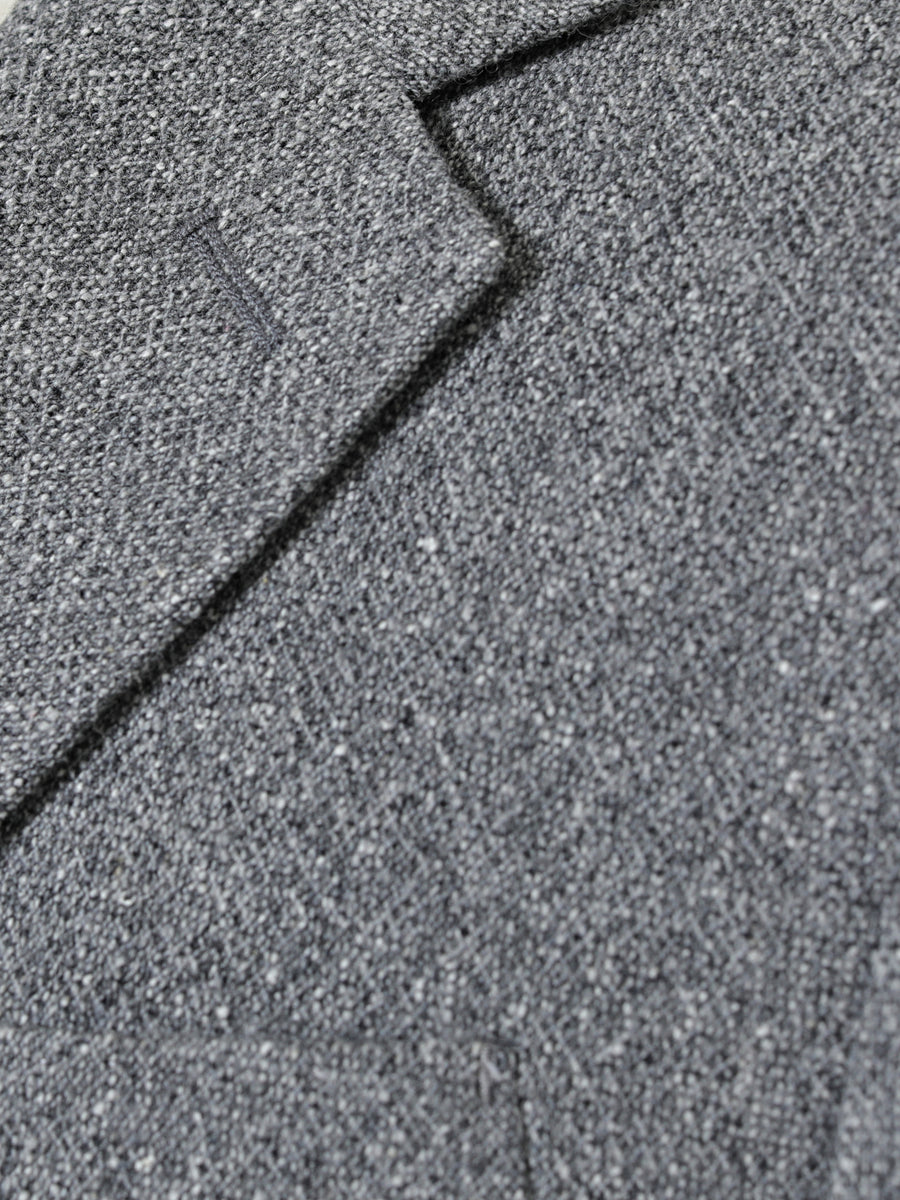 Light Grey Donagel Sport Jacket by Japanese Wool Nylon Fabric