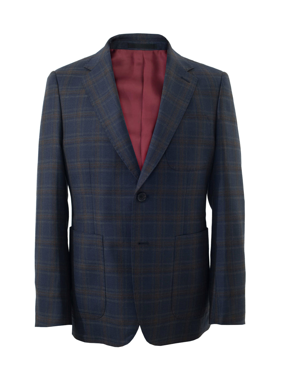 [Limited Edition] Glen Plaid Sport Jacket by Huddersfield Textile