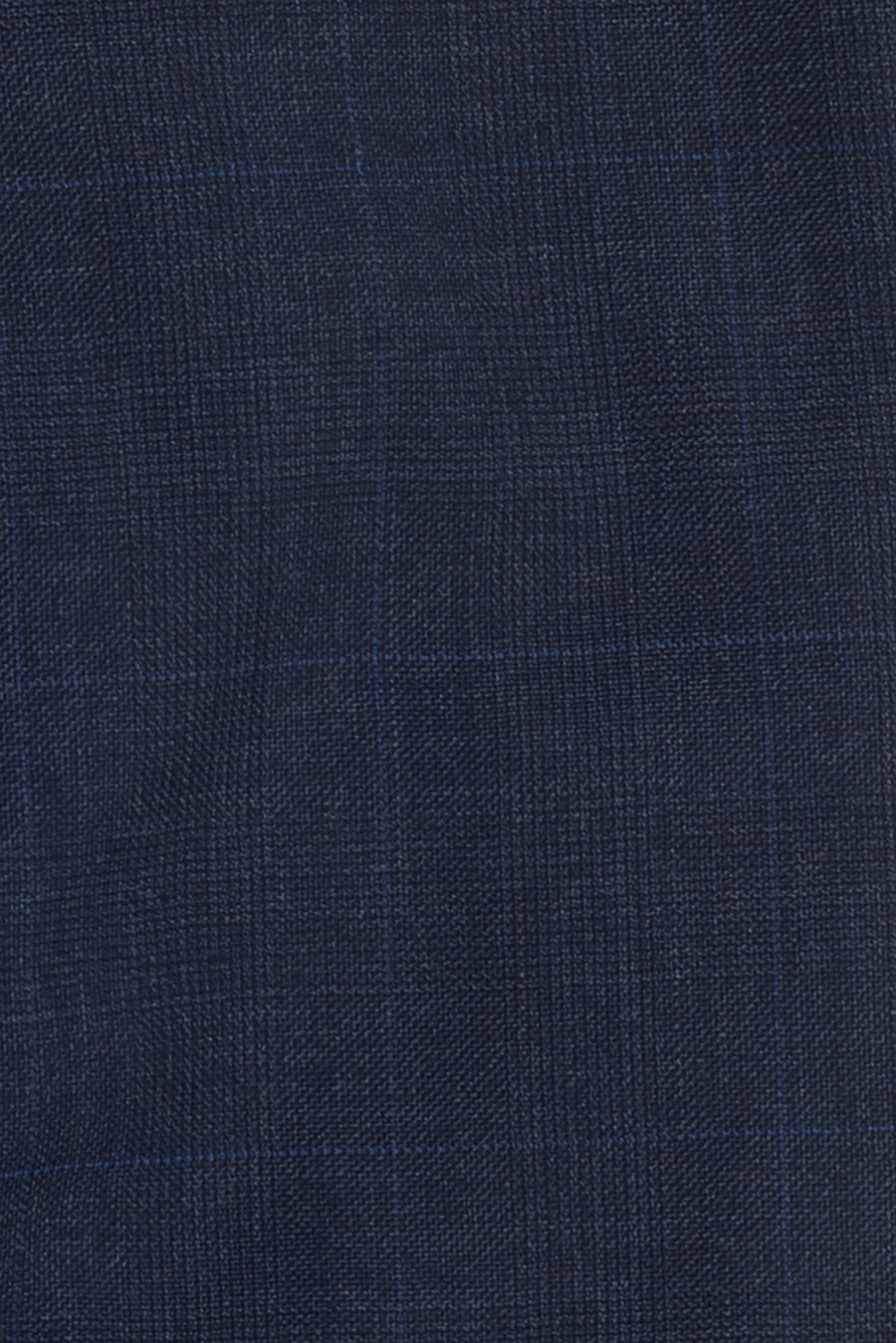 Prince of Wales Checks Dark Navy Suit by Huddersfield Textile, England