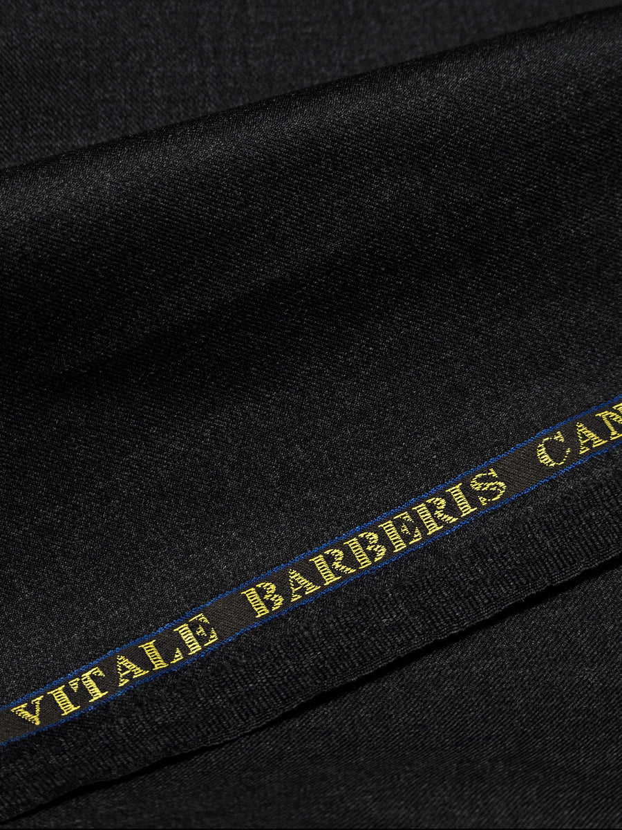 Charcoal Grey All Seasons Single Suit Trousers by Vitale Barberis Canonico