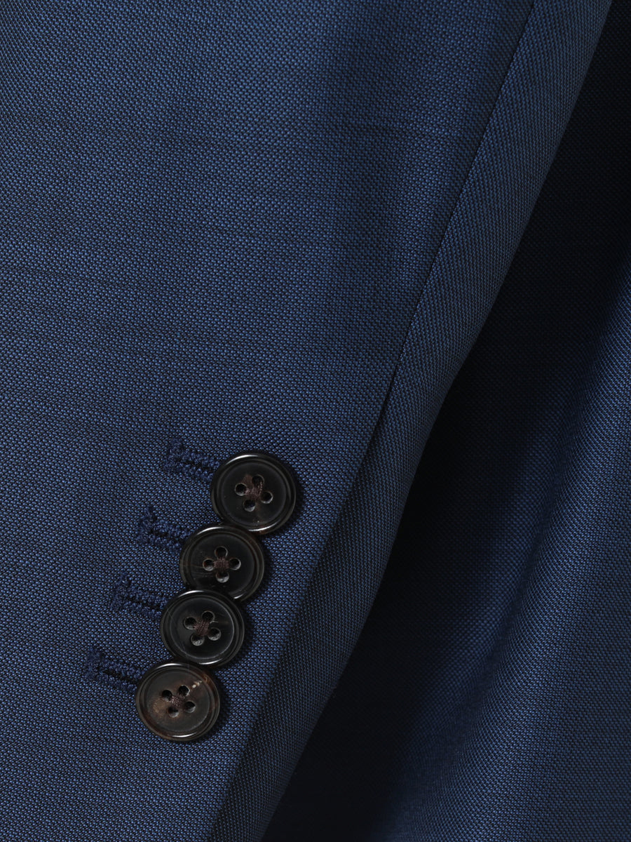Blue All Seasons Suit by Vitale Barberis Canonico Super 110s' Fabric