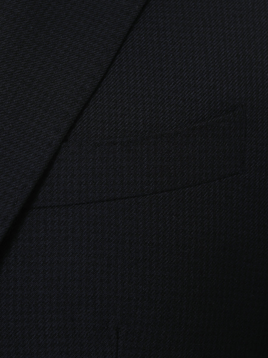 Houndstooth Dark Charcoal Suit by Vitale Barberis Canonico Super 110s' Fabric
